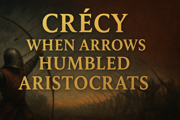 Crécy: When Arrows Humbled Aristocrats | Two Voices, One Brain